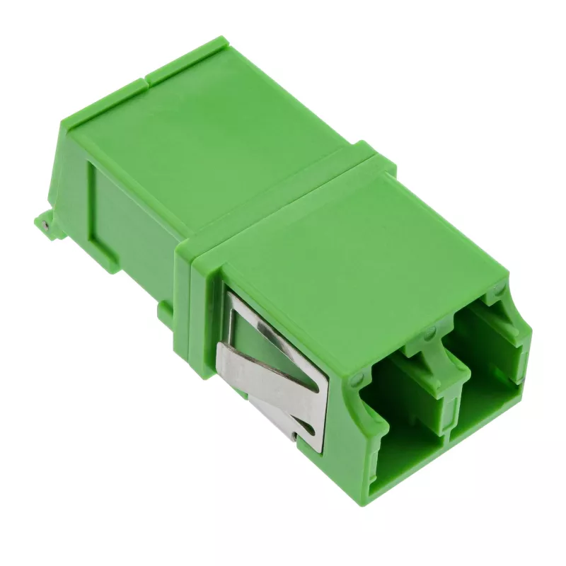 Glasfaser-Adapter InLine 89989O LC/LC SM Buchse/Buchse Grün