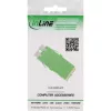Glasfaser-Adapter InLine 89989O LC/LC SM Buchse/Buchse Grün