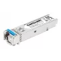 Intellinet Gigabit Fiber WDM Bi-Directional SFP Optical Transceiver Module 1000Base-BX-U LC 40 km