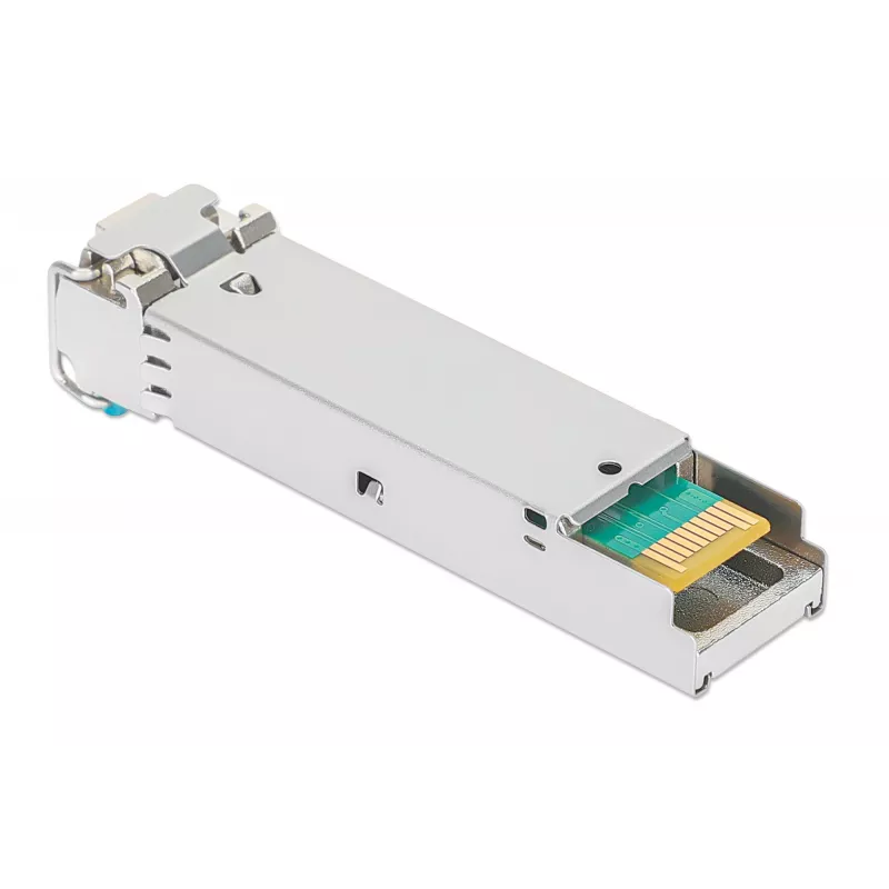 Intellinet Gigabit Fiber WDM Bi-Directional SFP Optical Transceiver Module 1000Base-BX-U LC 40 km