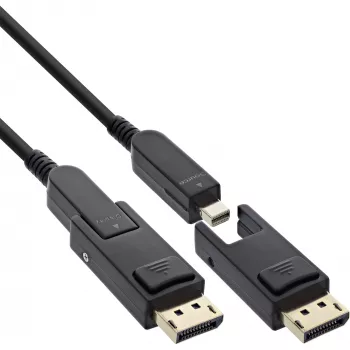 InLine 17250O DisplayPort-Kabel 50 m Mini DisplayPort / DisplayPort Schwarz