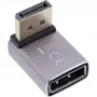 InLine 17291G Kabel-Gender-Changer DisplayPort Grau, Schwarz