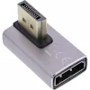 DisplayPort Umschalter InLine 17291I Grau Schwarz Goldbeschichtet