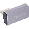 DisplayPort Gender Changer InLine 17291H grau schwarz goldbeschichtet