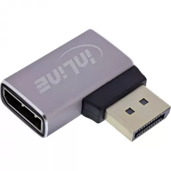 InLine 17291D Kabel Gender Changer DisplayPort Grau, Schwarz