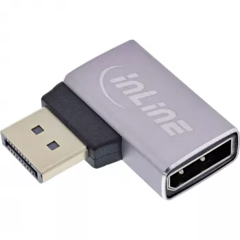 InLine 17291E Kabel-Gender-Changer DisplayPort Grau, Schwarz