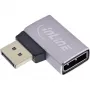InLine 17291E Kabel-Gender-Changer DisplayPort Grau, Schwarz