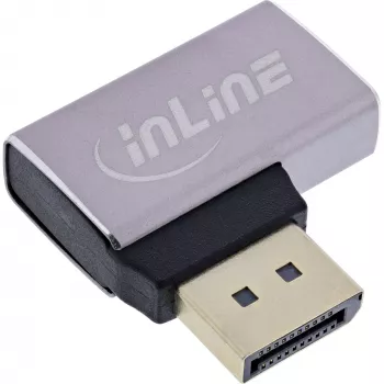 InLine 17291E Kabel-Gender-Changer DisplayPort Grau, Schwarz