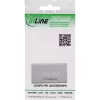 DisplayPort Gender Changer InLine 17291A grau goldbeschichtet