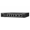 QNAP QSW-2104-2T-R2 Netzwerk-Switch Unmanaged 10G Ethernet (100/1000/10000) Desktop Schwarz