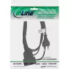 InLine 16686S Netzkabel Schwarz 0,5 m CEE7/16