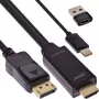 Aktiver Videokonverter InLine 17162I 3840x2160 HDMI auf DisplayPort
