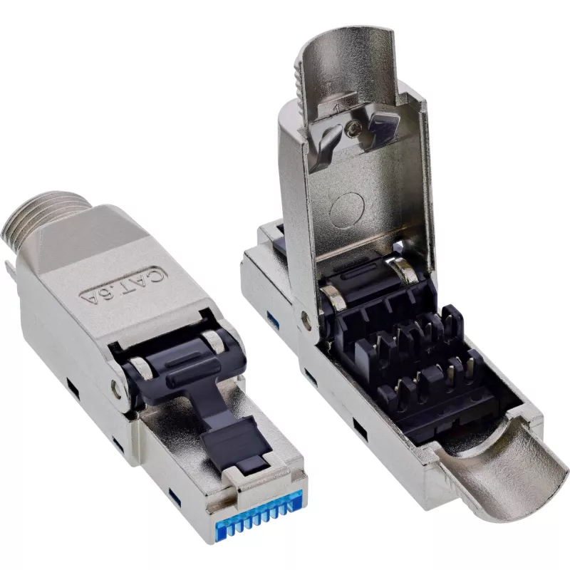 Netzwerkkabel InLine 76204D RJ-45 / LSA Stecker gerade 8,5 mm