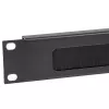 StarTech.com 1U High-density Brush Strip Kabel Management Panel, zuverlässige horizontale Stahl-Kabelführung für Rechenzentren