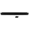 StarTech.com 1U High-density Brush Strip Kabel Management Panel, zuverlässige horizontale Stahl-Kabelführung für Rechenzentren