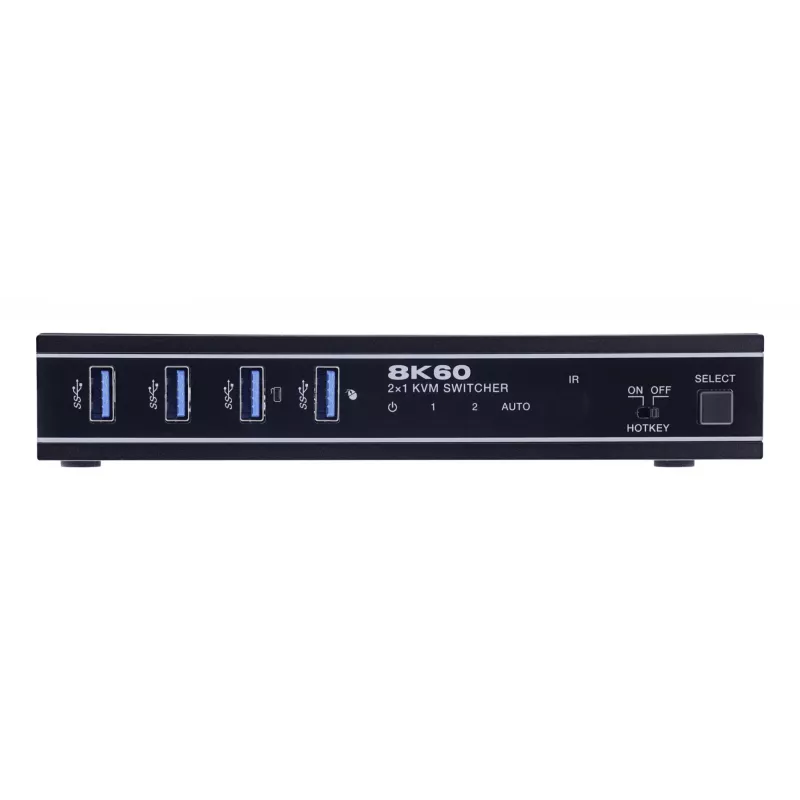 InLine 57885C KVM-Switch Rackmontage Schwarz