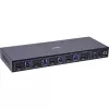 InLine 57885D KVM-Switch Rackmontage Schwarz