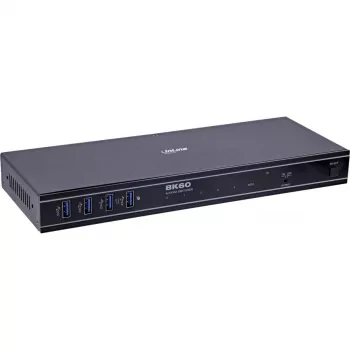 InLine 57885D KVM-Switch Rackmontage Schwarz