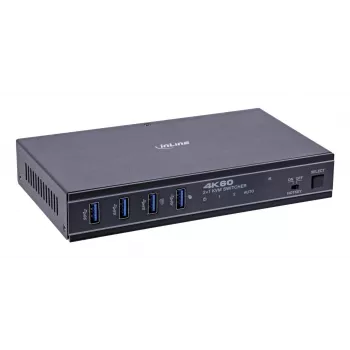 InLine 57885E KVM-Switch Rackmontage Schwarz