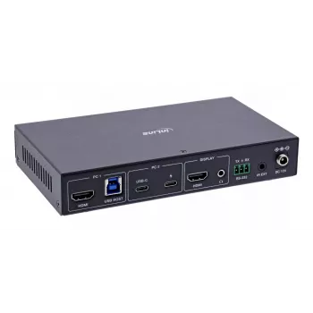 InLine 57885E KVM-Switch Rackmontage Schwarz