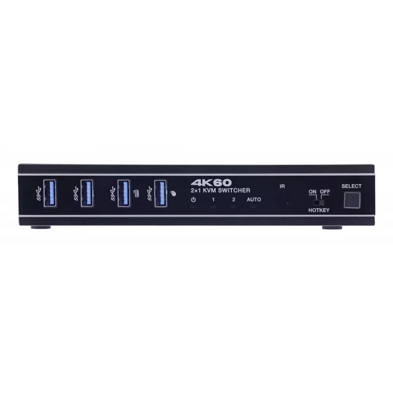 InLine 57885E KVM-Switch Rackmontage Schwarz