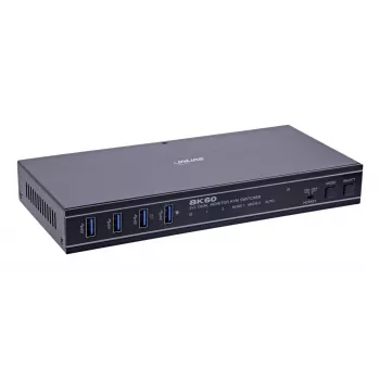 InLine 57885H KVM-Switch Rackmontage Schwarz