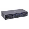 InLine 57885I KVM Switch Rackmontage Schwarz