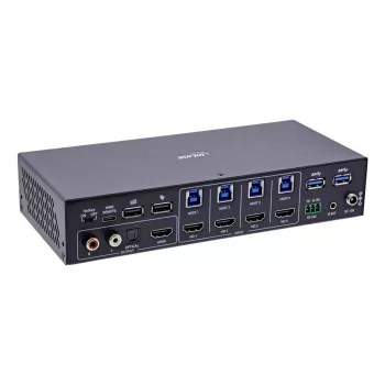 InLine 57885I KVM Switch Rackmontage Schwarz