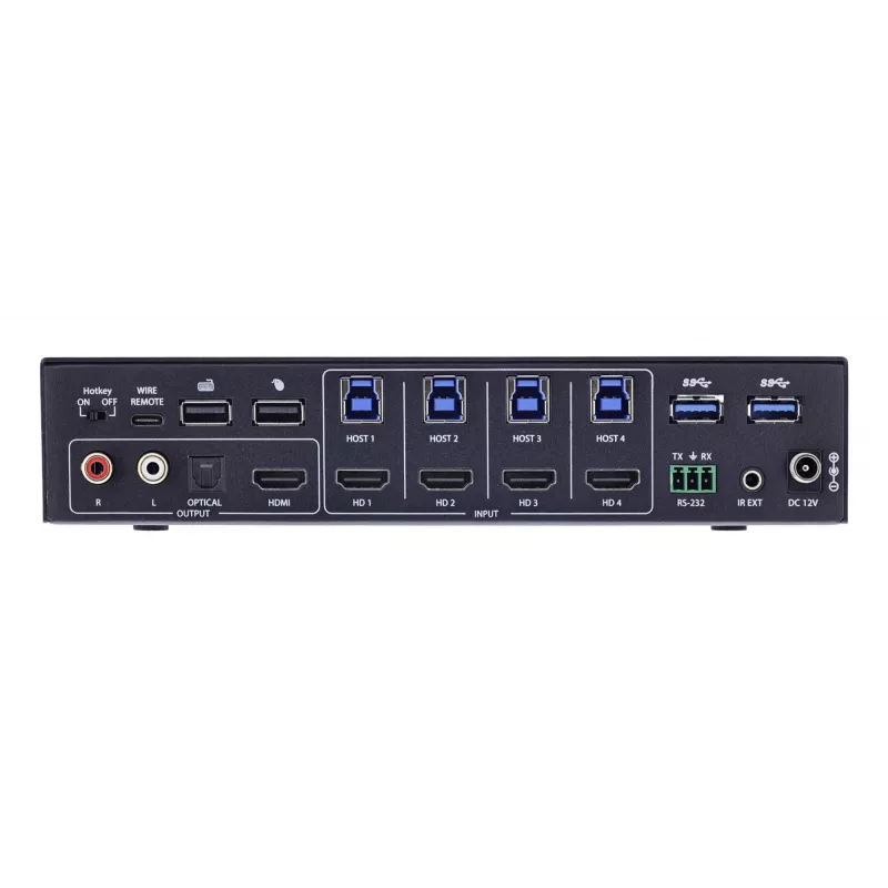 InLine 57885I KVM Switch Rackmontage Schwarz