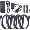 InLine 57885I KVM Switch Rackmontage Schwarz