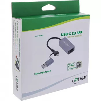 InLine 33380T Netzwerkkarte Ethernet 5000 Mbit/s