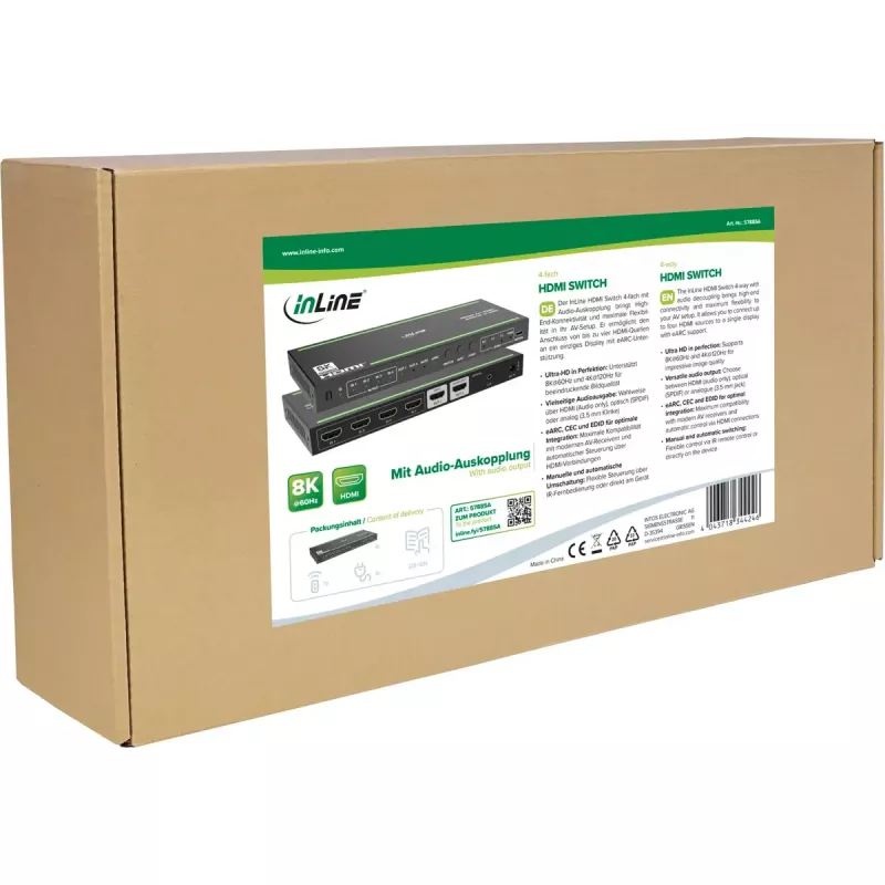 InLine 57885A HDMI-Video-Umschalter