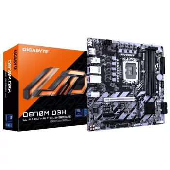 Motherboard Gigabyte Q870M D3H Q870 LGA1700 Micro ATX