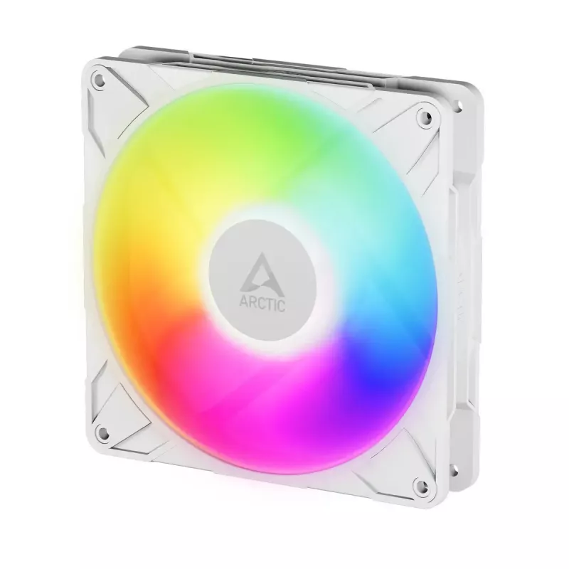 ARCTIC Freezer P14 Pro A-RGB (Weiß) - 3er-Pack 140 mm A-RGB PWM Lüfter mit Kabelverteiler