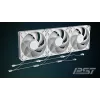 ARCTIC Freezer P14 Pro A-RGB (Weiß) - 3er-Pack 140 mm A-RGB PWM Lüfter mit Kabelverteiler