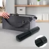 Leitz Große Schreibtischmatte. Produktfarbe: Schwarz, Material: Polyvinylchlorid (PVC). Breite: 400 mm, Tiefe: 800 mm, Höhe: 2 mm
