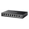TP-Link Omada ES208GP Netzwerk-Switch Managed L2 Gigabit Ethernet (10/100/1000) Power over Ethernet (PoE) Hutschiene Schwarz