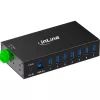 InLine 35396B Interface Hub USB 3.2 Gen 1 (3.1 Gen 1) Type-B 5000 Mbit/s Schwarz
