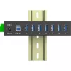 InLine 35396B Interface Hub USB 3.2 Gen 1 (3.1 Gen 1) Type-B 5000 Mbit/s Schwarz