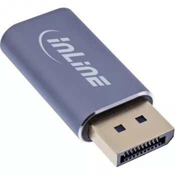InLine 64107I Videokabel-Adapter USB Type-C DisplayPort Grau