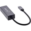InLine 33380Q RJ-45 Adapter USB Typ-C Stecker 1 Gbit/s Grau