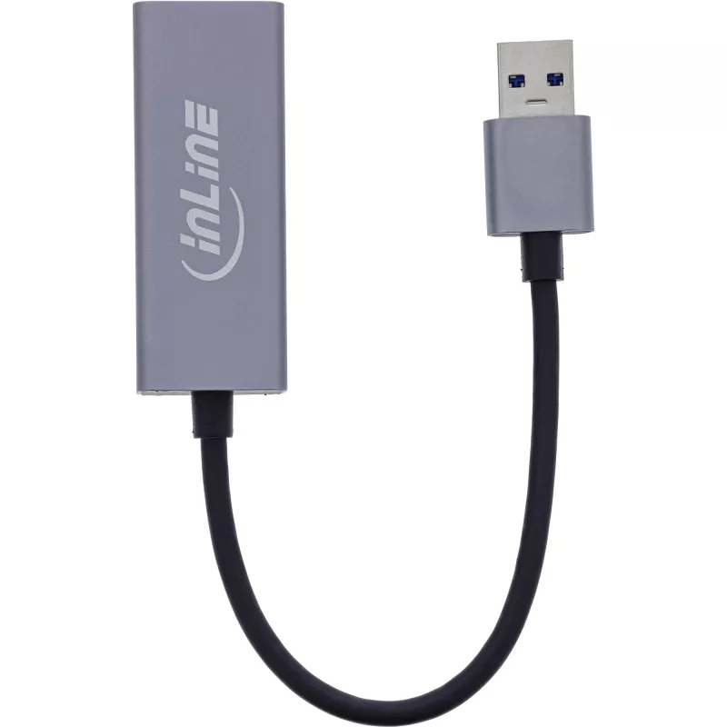 InLine 33380P Schnittstellenkarten/Adapter RJ-45 USB Typ-A Stecker 1 Gbit/s