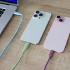 USB-Kabel InLine 35891P 1m USB C Violett USB 2.0 0,48 Gbit/s