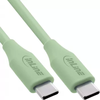 USB-Kabel InLine 35891G 1 m USB C Grün USB 2.0 0,48 Gbit/s