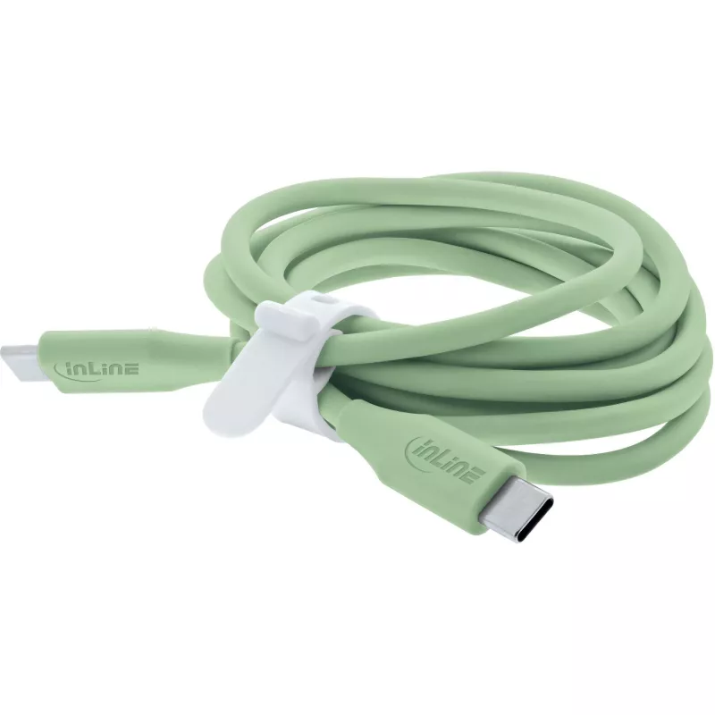 USB-Kabel InLine 35891G 1 m USB C Grün USB 2.0 0,48 Gbit/s