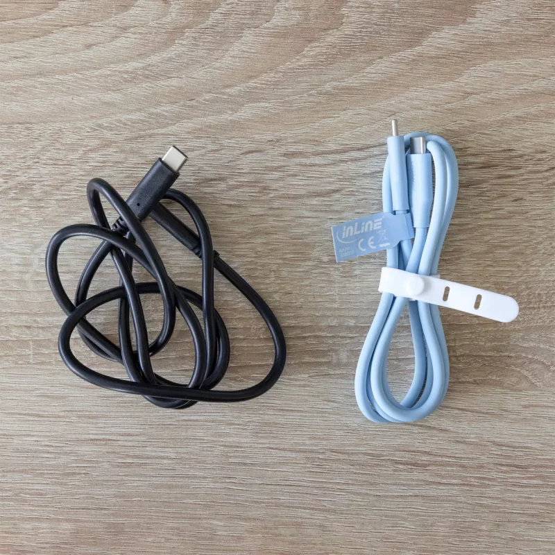 InLine 35891B USB-Kabel USB 2.0 1 m USB C Blau