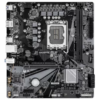 Motherboard GIGABYTE H610M D3W LGA1700 für Intel-CPUs der 12.–14. Generation, 5+1+1 VRM, DDR5 bis 5600 MHz, 128 GB, PCIe 3.0 M.2, 1 GbE, USB 3.2 Gen1