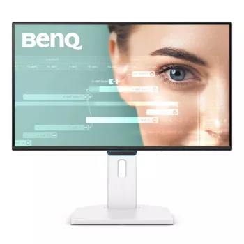 Computermonitor BenQ GW2490TC 24 Zoll (61 cm) IPS Full HD 1920x1080 LED, 5 ms, 178° Blickwinkel, integrierte Lautsprecher, VESA, Schwarz/Weiß