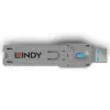 Port-Blocker-Schlüssel Lindy USB Typ A Port Blocker Key Blau