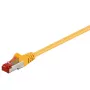 Netzwerk-Patchkabel GOOBAY CAT6 S/FTP (PiMF), 3 m, gelb, RJ-45–RJ-45